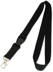 Šňůrka na krk - černá